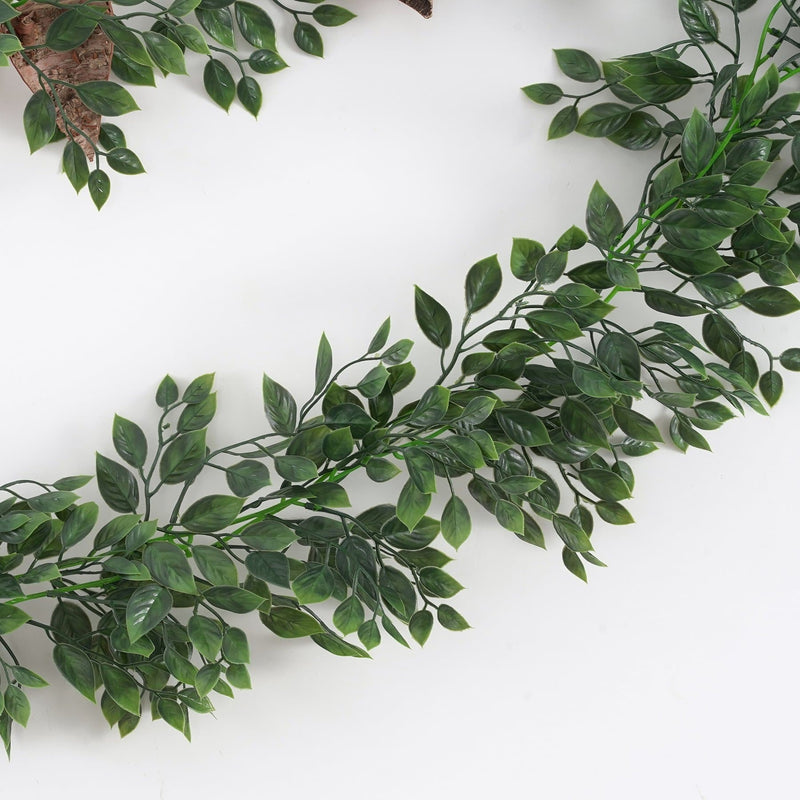 Bulk 70 Inch Artificial Banyan Leaves Garland UV Resistant Wholesale