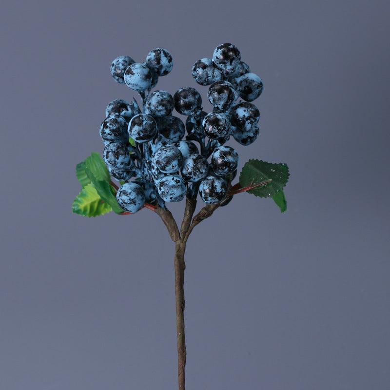 1 Pc Artificial Berry Stem Faux Stems Fake Berry Picks Nice Accents - Artificialmerch