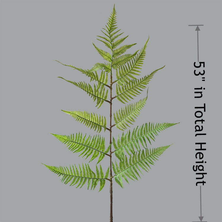 Fougère de Boston extra large en vrac, plante artificielle à longue tige pour grands vases, vente en gros