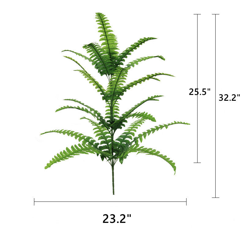 Bulk Large Artificial Palm Plants Leaves Tropical Greenery Bush for Outdoors Aesthetic Room Decor Wholesale