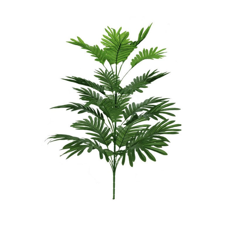 Bulk Large Artificial Palm Plants Leaves Tropical Greenery Bush for Outdoors Aesthetic Room Decor Wholesale