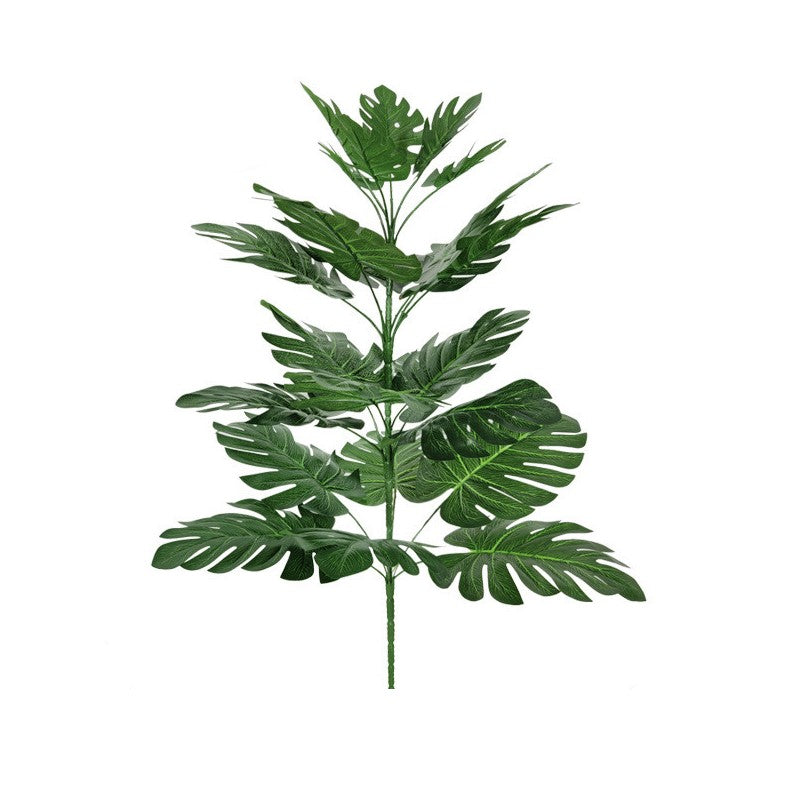 Bulk Large Artificial Palm Plants Leaves Tropical Greenery Bush for Outdoors Aesthetic Room Decor Wholesale