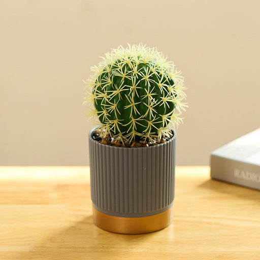 small potted plants in bulk Bulk Artificial Potted Plants Cactus Bonsai Wholesale