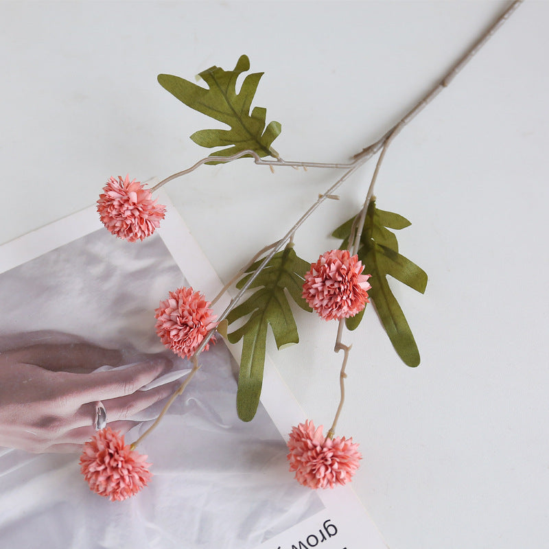 Tiges de pissenlit artificielles en vrac de 26 pouces Kiku pour compositions florales esthétiques, centre de table, vente en gros