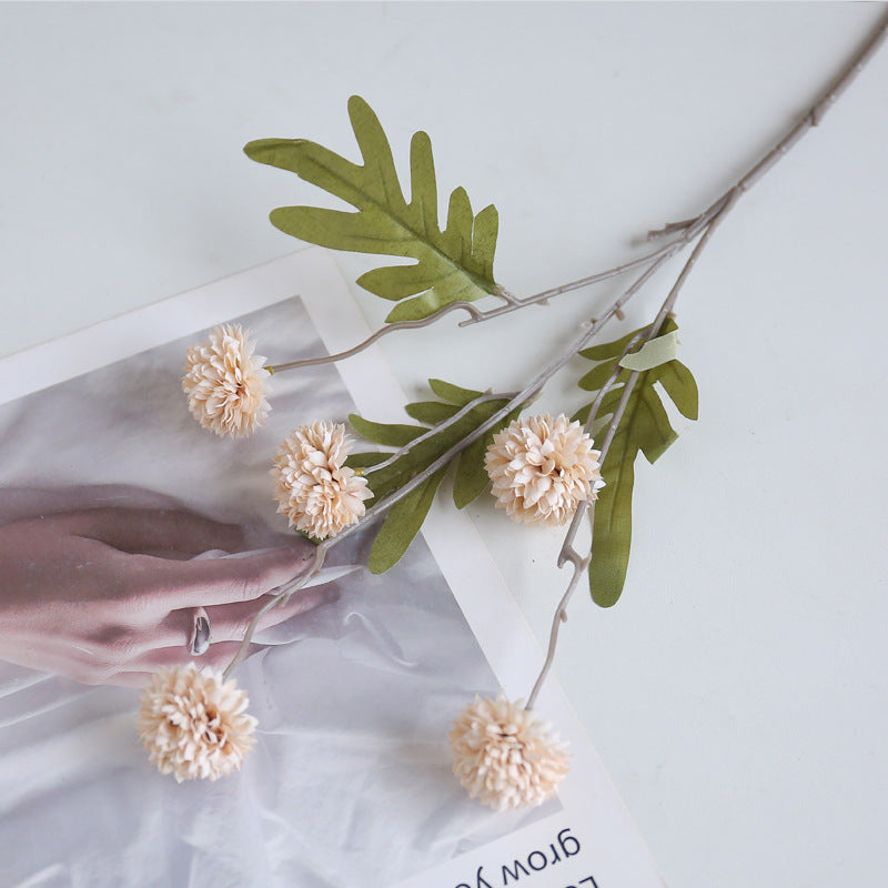 Tiges de pissenlit artificielles en vrac de 26 pouces Kiku pour compositions florales esthétiques, centre de table, vente en gros