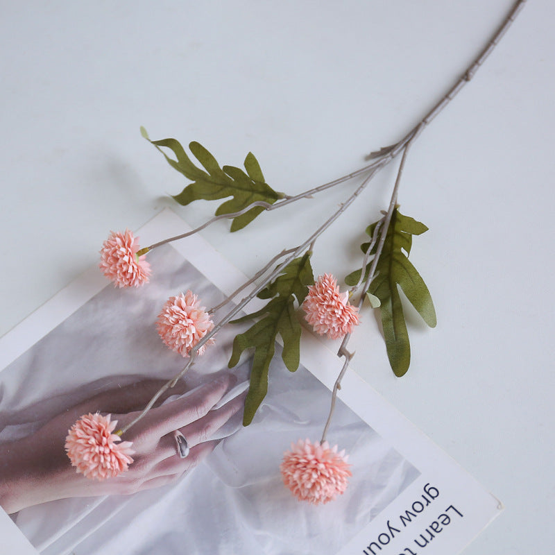 Tiges de pissenlit artificielles en vrac de 26 pouces Kiku pour compositions florales esthétiques, centre de table, vente en gros