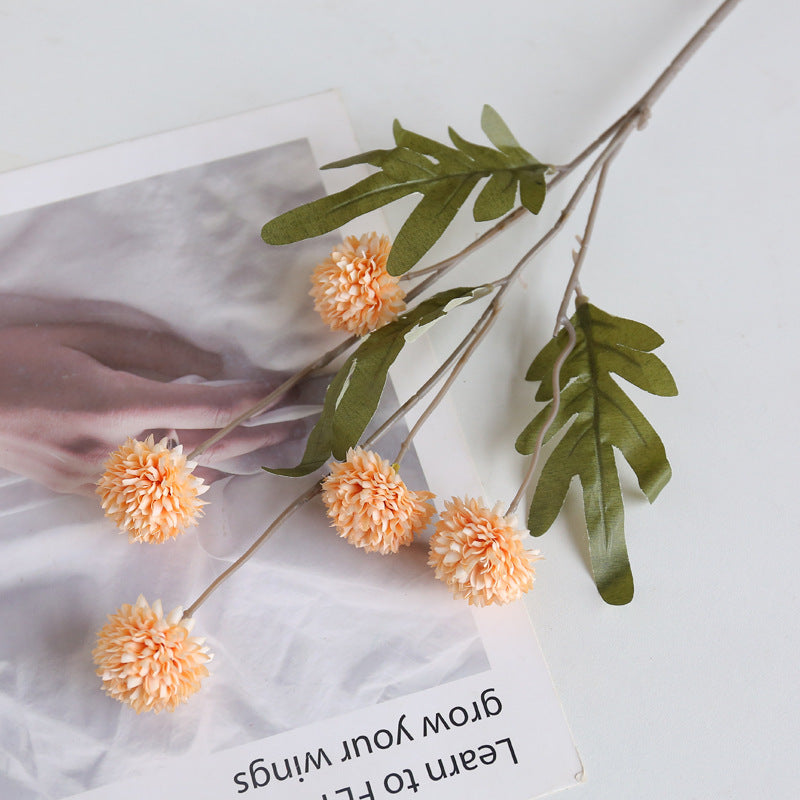 Tiges de pissenlit artificielles en vrac de 26 pouces Kiku pour compositions florales esthétiques, centre de table, vente en gros