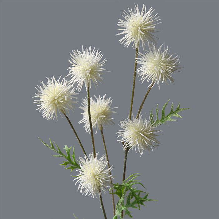 Venta al por mayor de flores artificiales de tallos de diente de león de 20 "a granel 