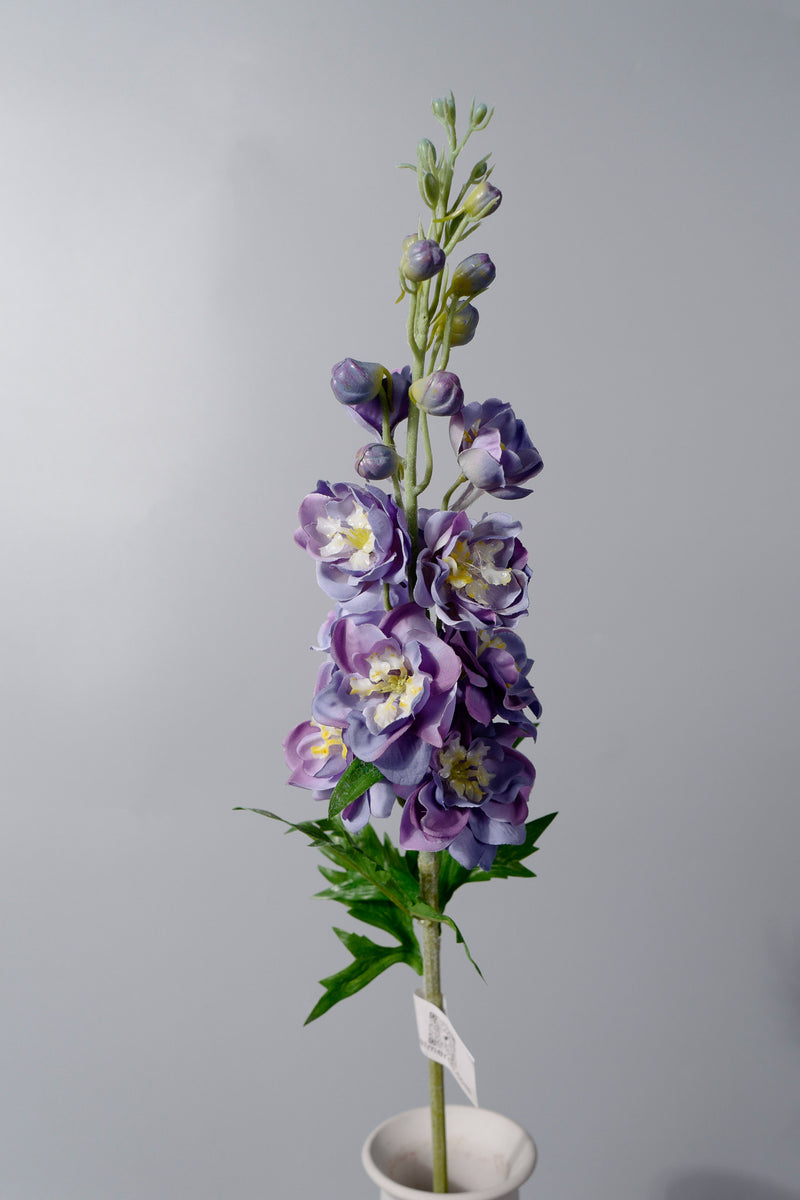 Fleurs de Delphinium artificielles à longue tige de 28 po en gros AM Basics
