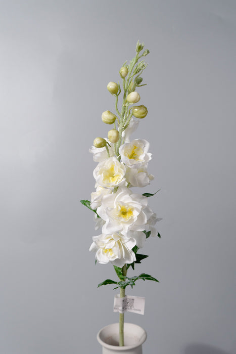 Bulk AM Basics Flores de imitación de tallo largo Delphinium de 28" al por mayor