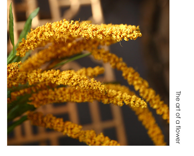 Bulk 39" Corn Ears Wheat Stalk Long Stem Artificial Flowers Wholesale