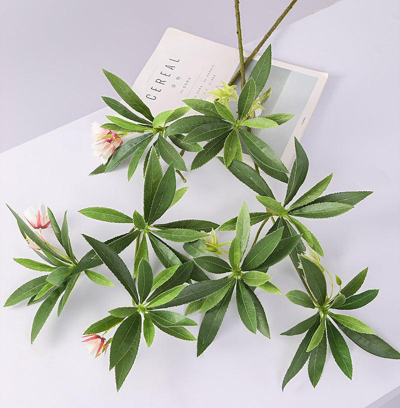 Bulk Artificial Elaeocarpus Flower Foliage Stem 35 Inch Wholesale