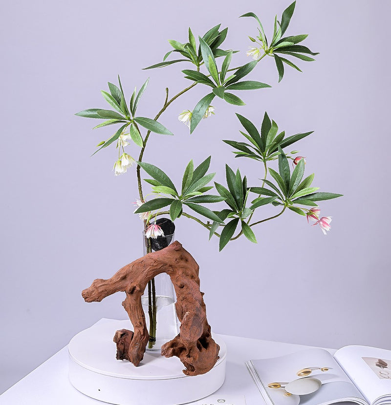 Bulk Artificial Elaeocarpus Flower Foliage Stem 35 Inch Wholesale