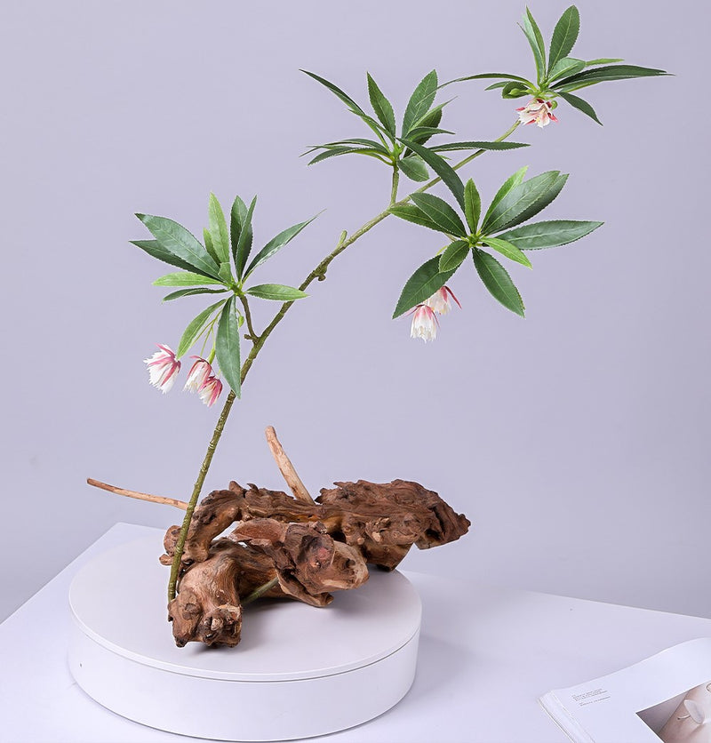 Bulk Artificial Elaeocarpus Flower Foliage Stem 35 Inch Wholesale