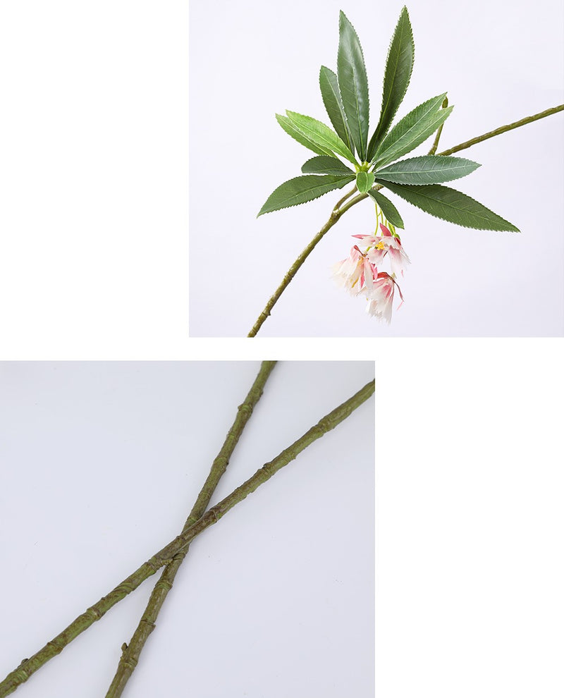 Bulk Artificial Elaeocarpus Flower Foliage Stem 35 Inch Wholesale
