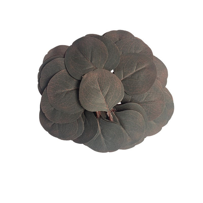 Bulk 14 Colors 50pcs Artificial Eucalyptus Leaves Fall Leaves Decor Wholesale