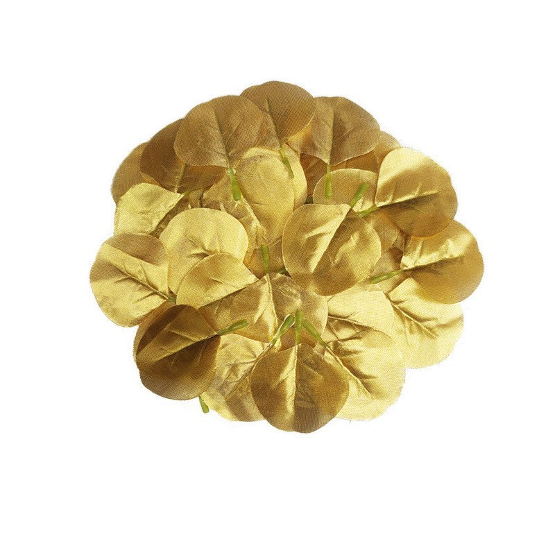 Bulk 14 Colors 50pcs Artificial Eucalyptus Leaves Fall Leaves Decor Wholesale