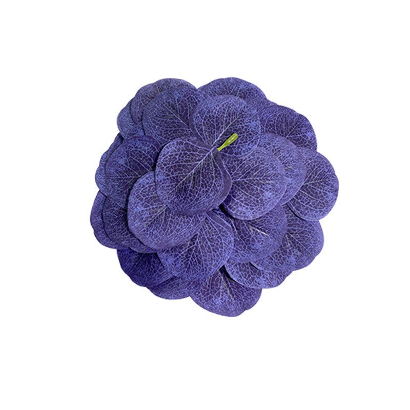 Bulk 14 Colors 50pcs Artificial Eucalyptus Leaves Fall Leaves Decor Wholesale