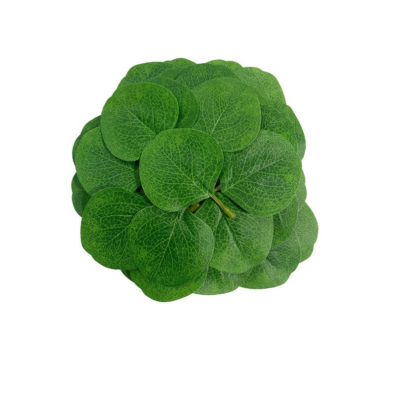 Bulk 14 Colors 50pcs Artificial Eucalyptus Leaves Fall Leaves Decor Wholesale