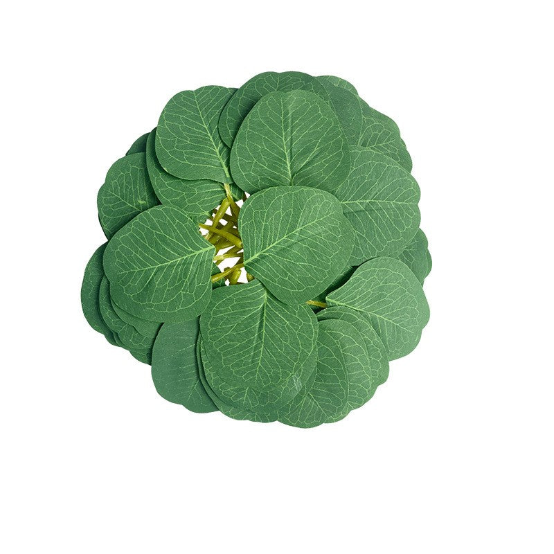 Bulk 14 Colors 50pcs Artificial Eucalyptus Leaves Fall Leaves Decor Wholesale