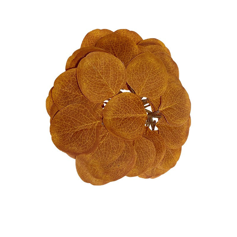 Bulk 14 Colors 50pcs Artificial Eucalyptus Leaves Fall Leaves Decor Wholesale