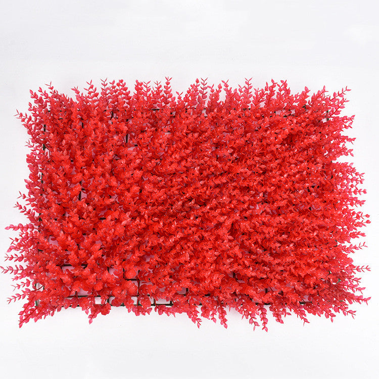 Lot de 12 tapis muraux artificiels en buis toutes saisons, toile de fond verte protégée contre les UV, vente en gros