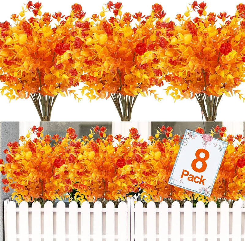 Clearance Bulk Artificial Fall Plants Boxwood Bush Shrubs UV Resistant for Outdoors Wholesale