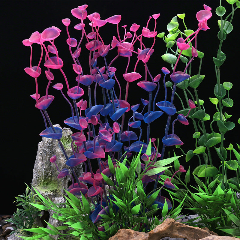 plastic plants wholesale Bulk 13" Artificial Fish Tank Plants Wholesale — Artificialmerch