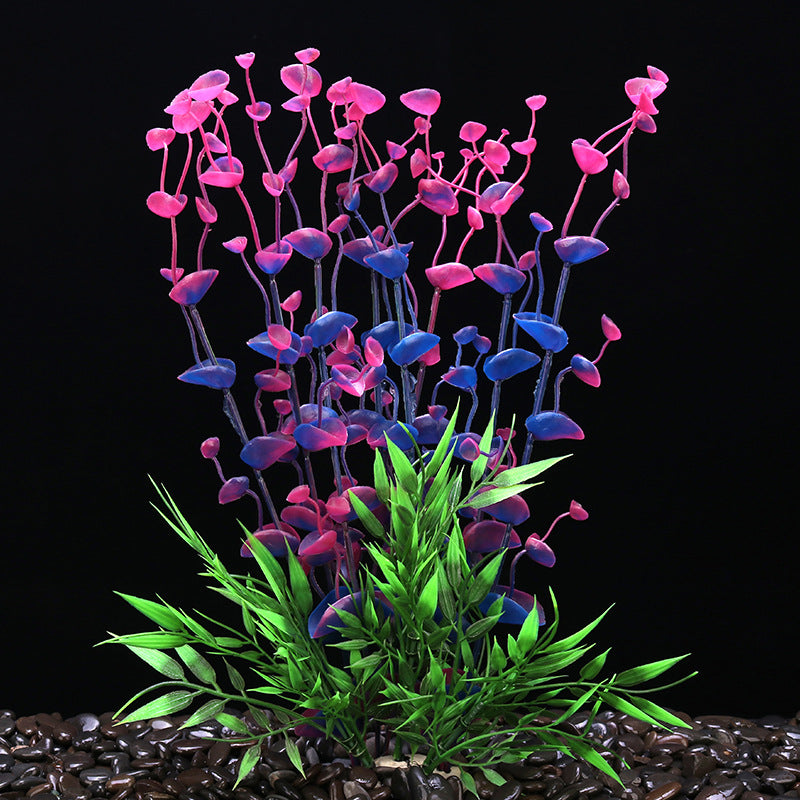 bulk plastic aquarium plants Bulk 13" Artificial Fish Tank Plants Wholesale