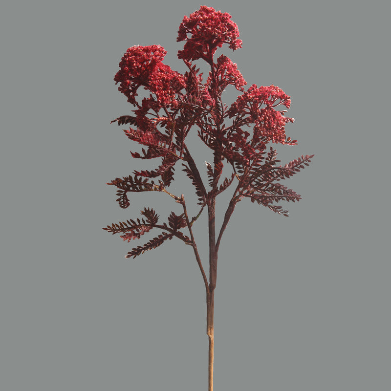 Fleurs artificielles en tige de pissenlit floquée en vrac de 27 pouces en gros 