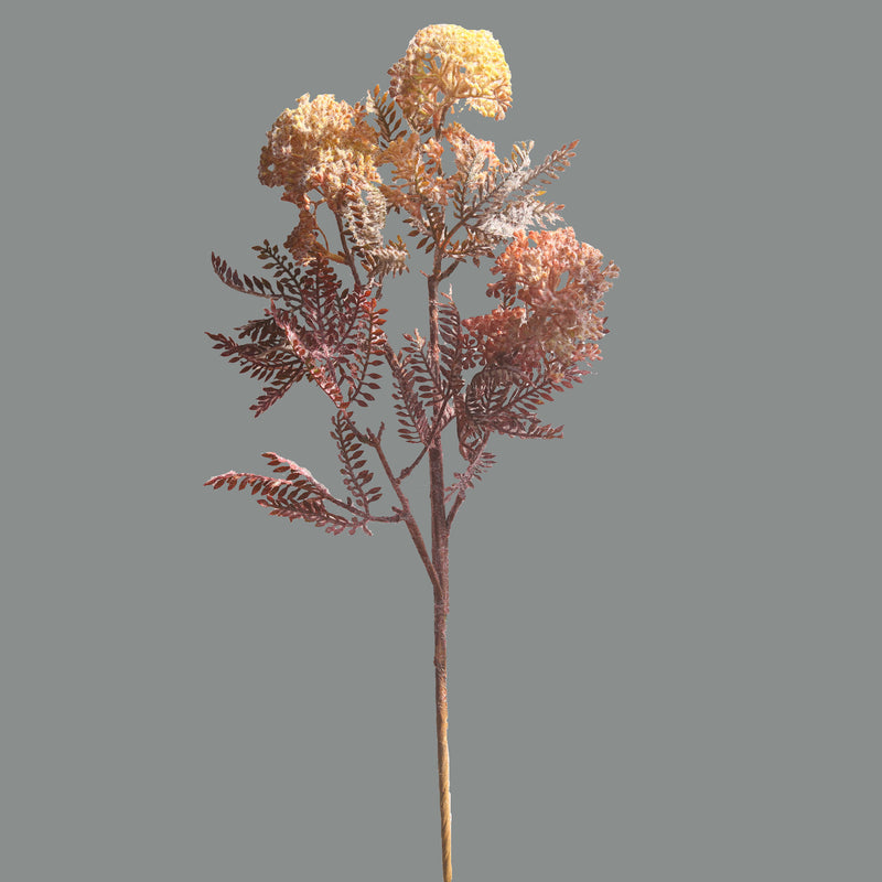 Fleurs artificielles en tige de pissenlit floquée en vrac de 27 pouces en gros 