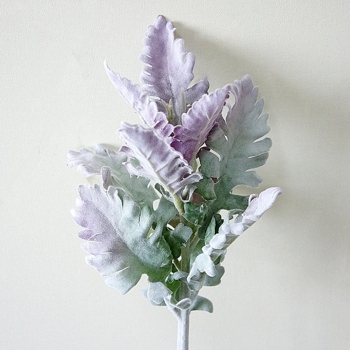 Bulk 15" Lambs Ear Leaves Dusty Miller Stems Real Touch for Home Wedding DIY Floral Arrangement Wholesale