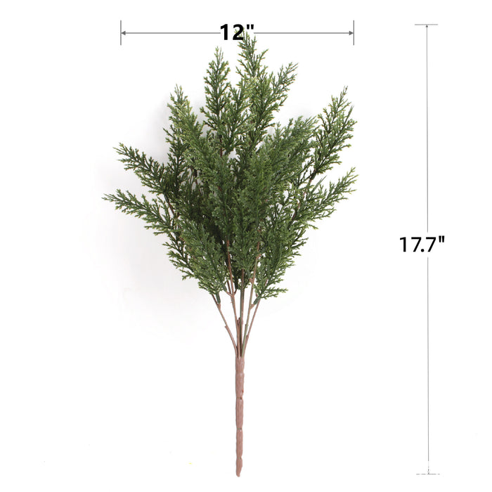 Granel Real Touch Norfolk Pine Bush Plantas navideñas al por mayor