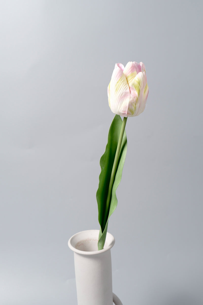 Bulk 20" AM Basics Artificial Flower Pink Tulip Wholesale