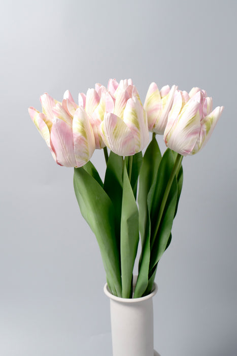 Bulk 20" AM Basics Artificial Flower Pink Tulip Wholesale