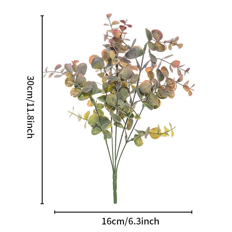 Bulk Artificial Eucalyptus Bush 12 Inch Wholesale
