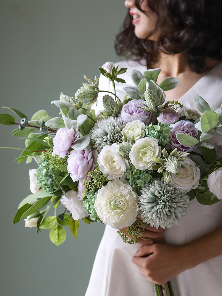 Bulk Exclusive 8 Colors 17" Flower Arrangement Floral Bouquet Wholesale