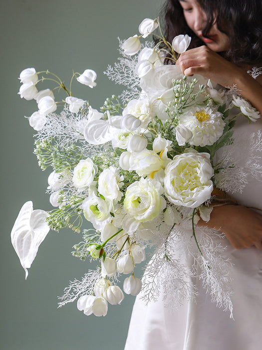 Bulk Exclusive 8 Colors 17" Bridal Bouquet for Wedding Wholesale