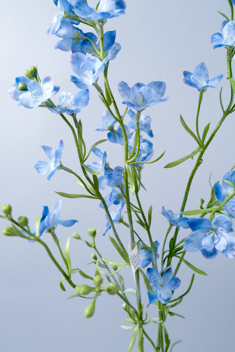 Bulk AM Basics 28" Flores artificiales Flores de seda de jacinto azul al por mayor