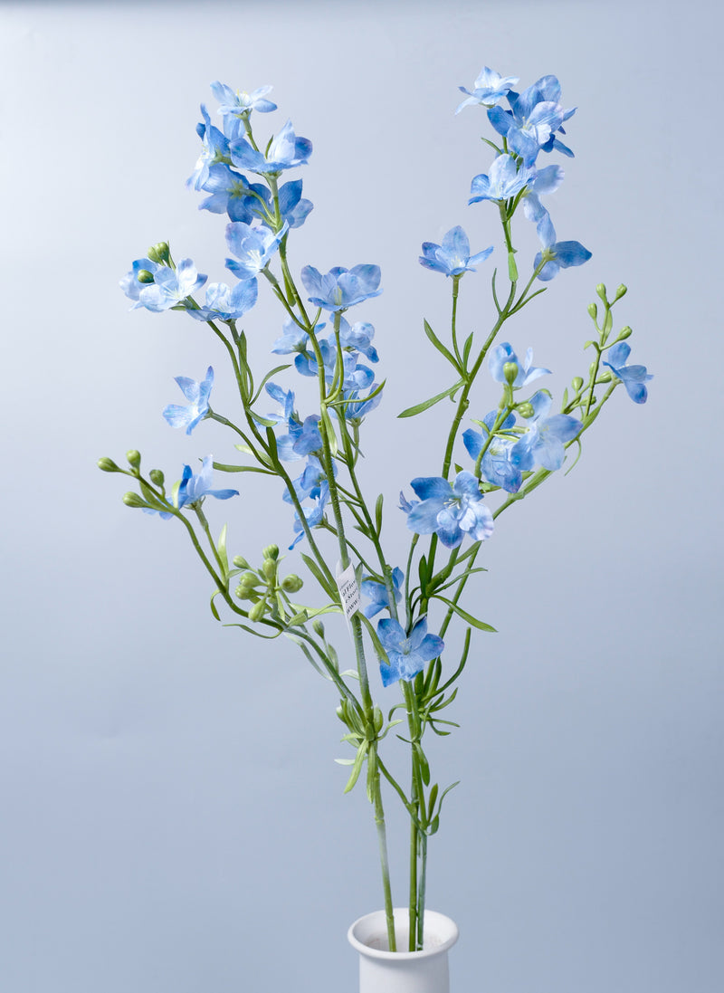 Bulk AM Basics 28" Flores artificiales Flores de seda de jacinto azul al por mayor