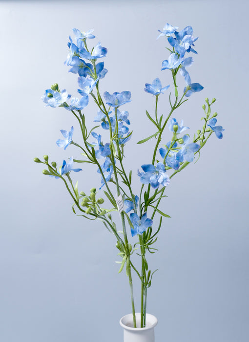 Bulk AM Basics 28" Flores artificiales Flores de seda de jacinto azul al por mayor