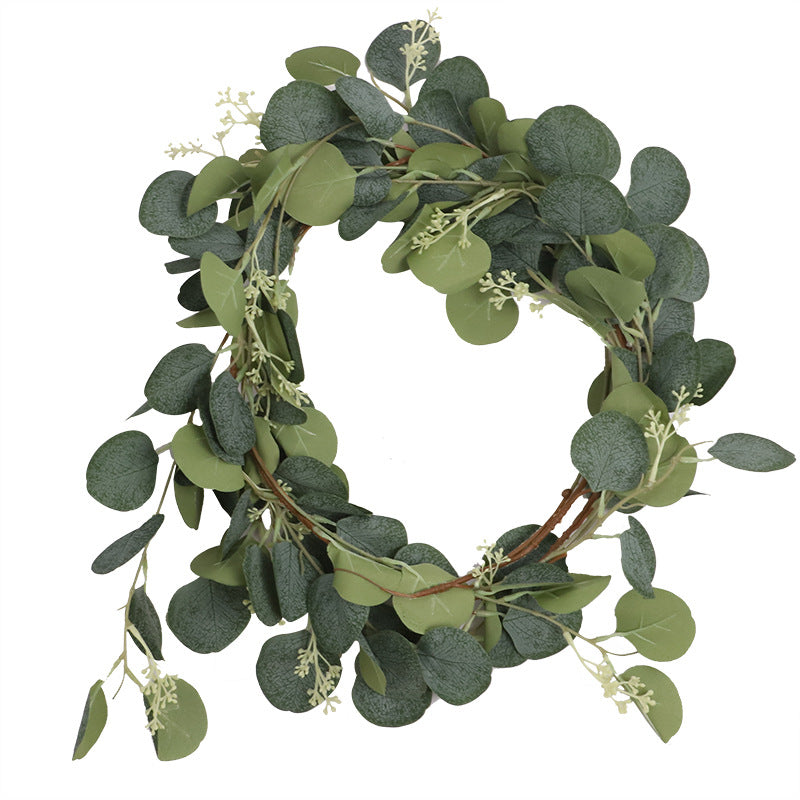 Bulk 5.9 Ft Eucalyptus Garland with Berries Artificial Flowers Garland Wholesale