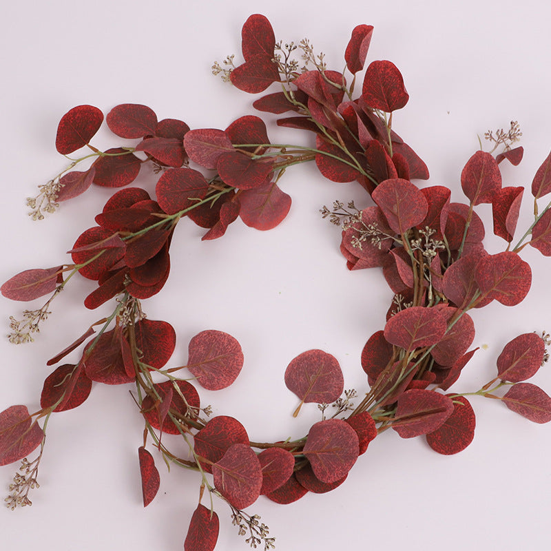 Bulk 5.9 Ft Eucalyptus Garland with Berries Artificial Flowers Garland Wholesale