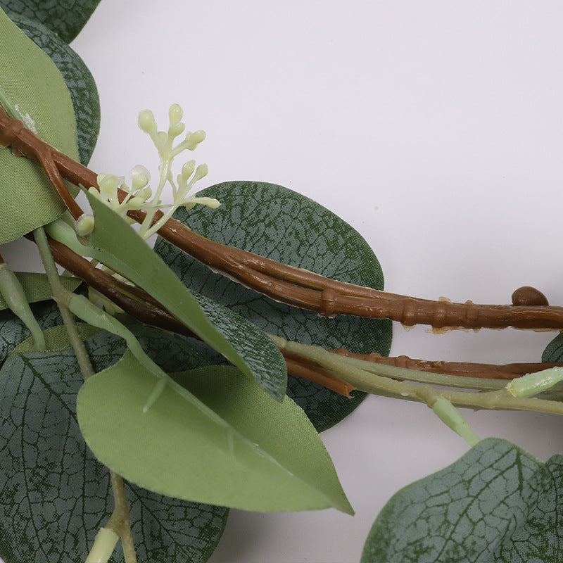 Bulk 5.9 Ft Eucalyptus Garland with Berries Artificial Flowers Garland Wholesale