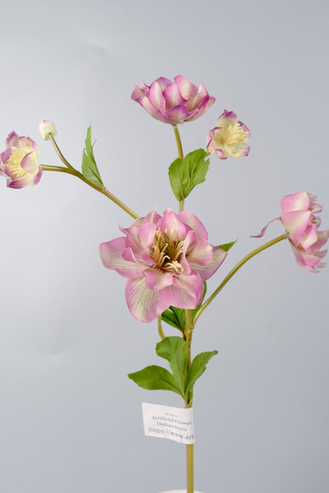 Bulk AM Basics Helleborus Flores artificiales 23 pulgadas al por mayor