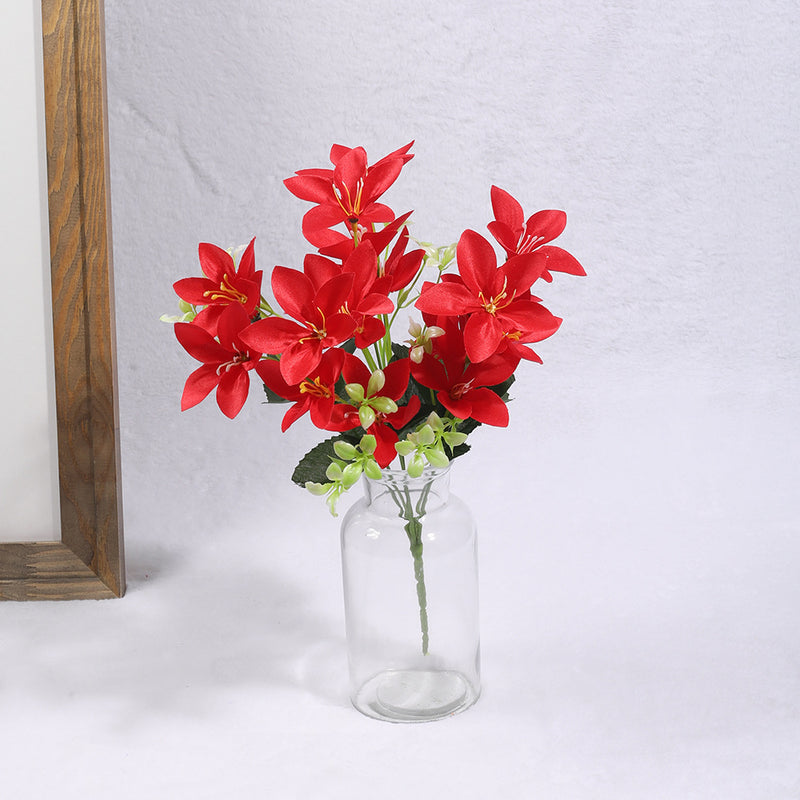 Bulk Artificial Clematis Flower Bouquet Table Decor Wholesale
