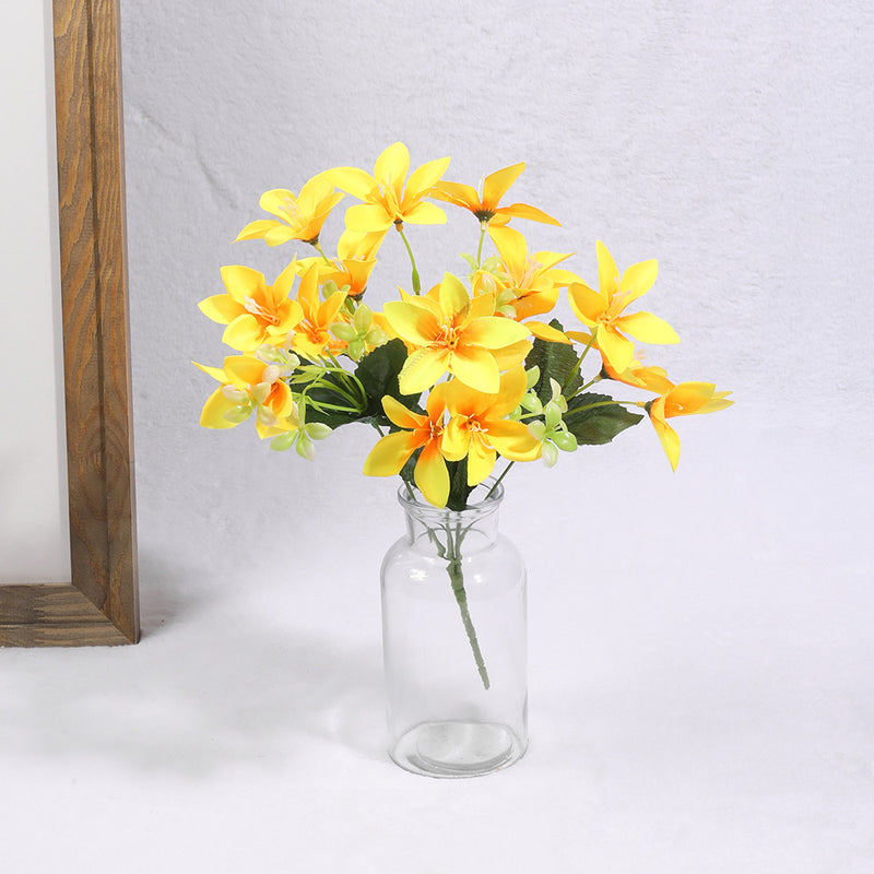 Bulk Artificial Clematis Flower Bouquet Table Decor Wholesale