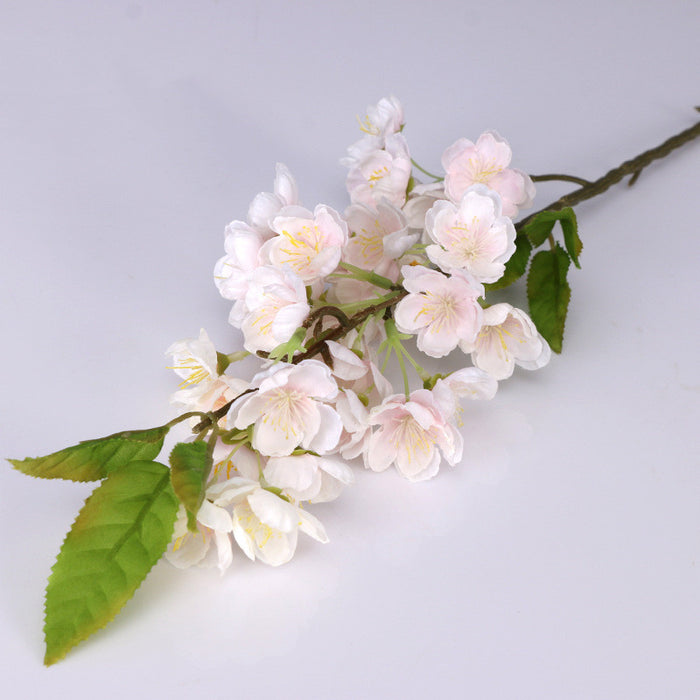 Bulk 20" Peach Blossom Stem Silk Flowers Artificial Floral Arrangement Wholesale