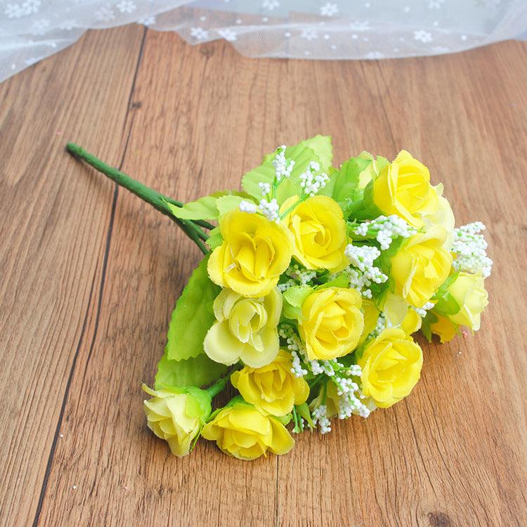 1 Bush Artificial Peony Silk Flowers Bouquet - Artificialmerch
