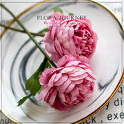 1 Branch 11 Inch Artificial Peony Flowers - Artificialmerch